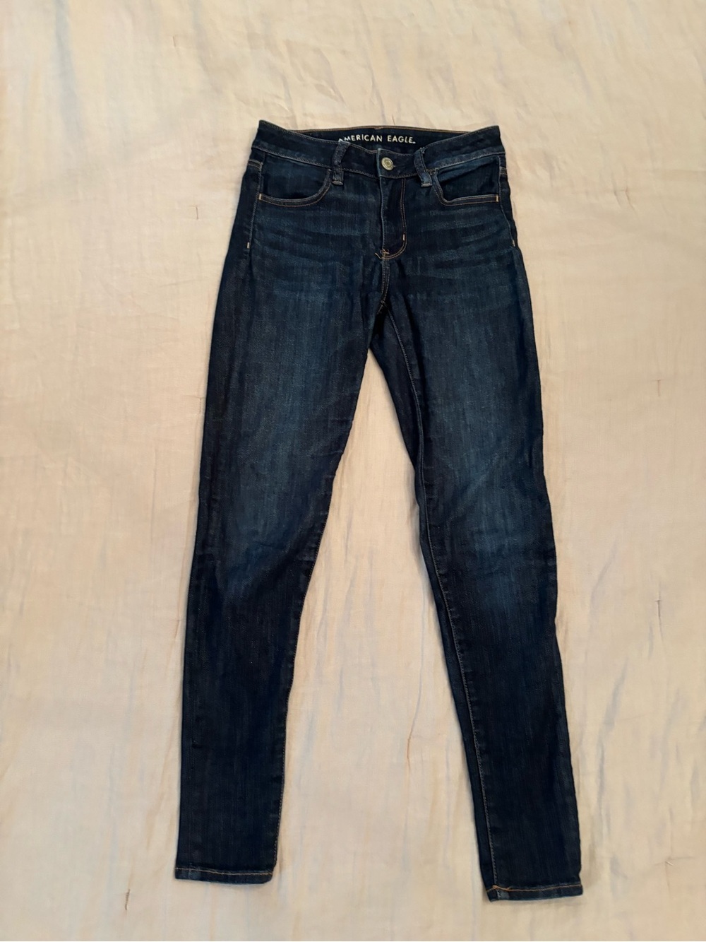 American Eagle Outfitters Dark Indigo Skinny Jeans